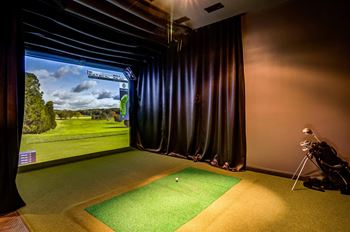 Golf and sports simulator